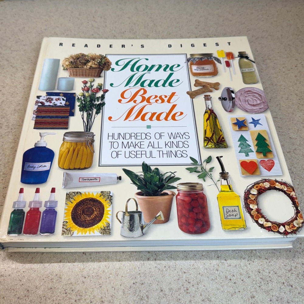 VTG Home Made Best Made Reader's Digest DIY Craft Cooking‎ Home Decor Hardcover